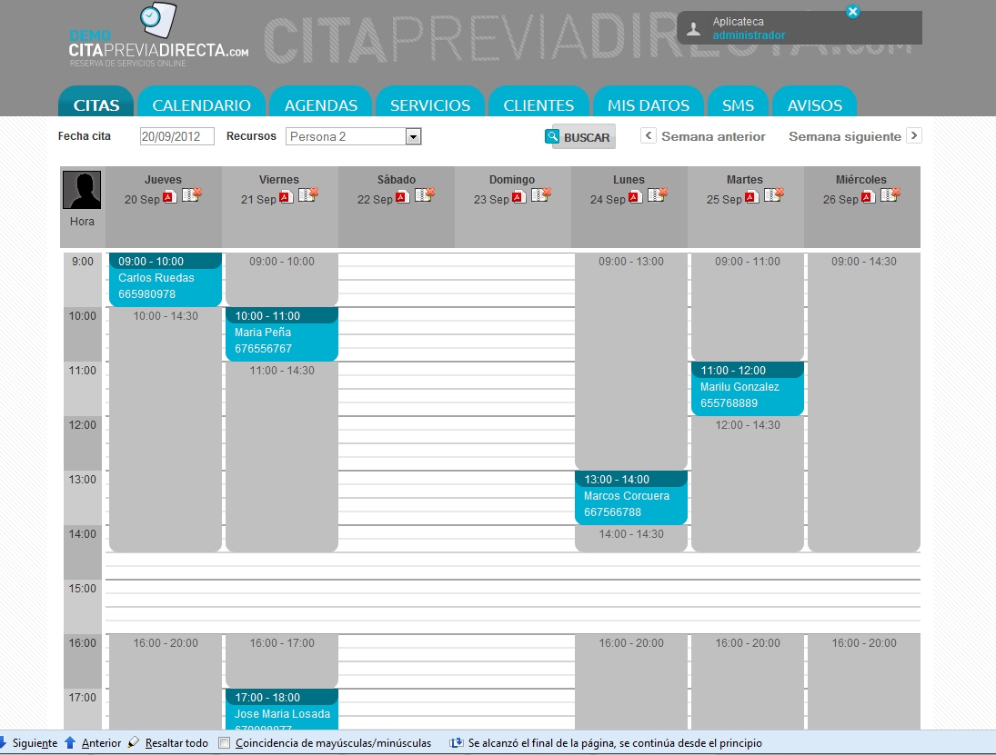 Cita Previa Directa